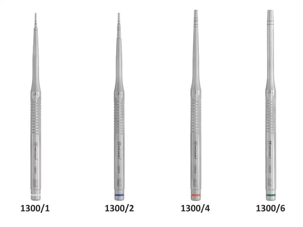 MEDESY OSTEOTOM SET PARÇASI 1300/1-2-4-6 TEKLİ OLARAK