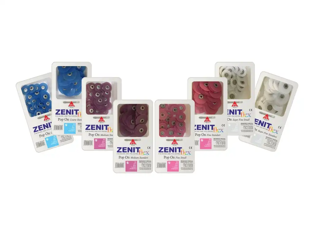 PRESIDENT DENTAL ZENIT FLEX POP ON CİLA / PARLATMA DİSKLERİ REFILL