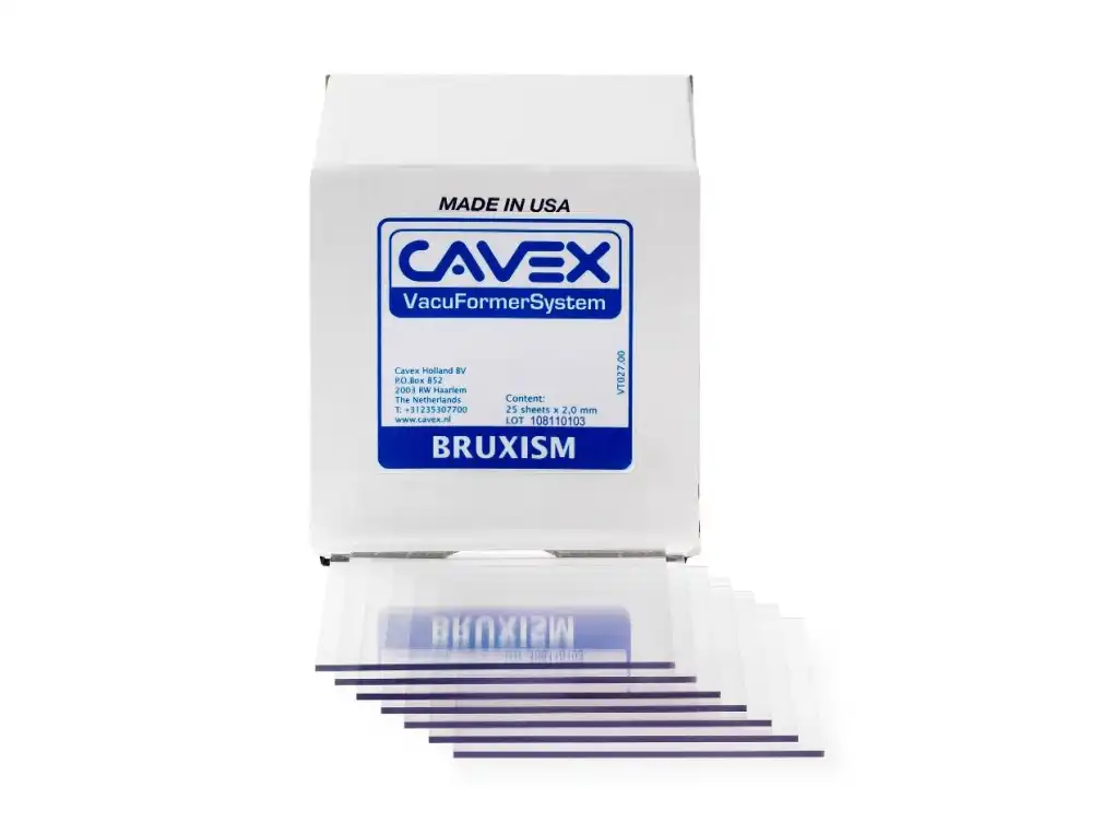 CAVEX BRUXİSM (BURUKSİZM) SERT PLAK (25 ADET)