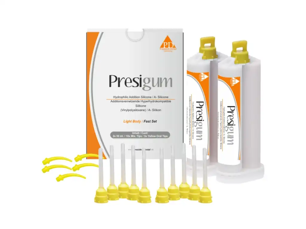 PRESIDENT DENTAL PRESİGUM LİGHT FAST SETTİNG A-SİLİKON