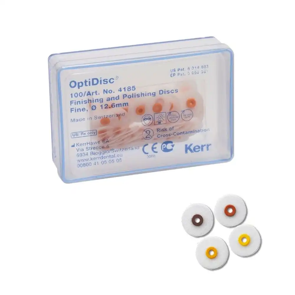 KERR OPTIDISC FINISHING & POLISHING DISCS İNCE - 12.6 MM 100 ADET