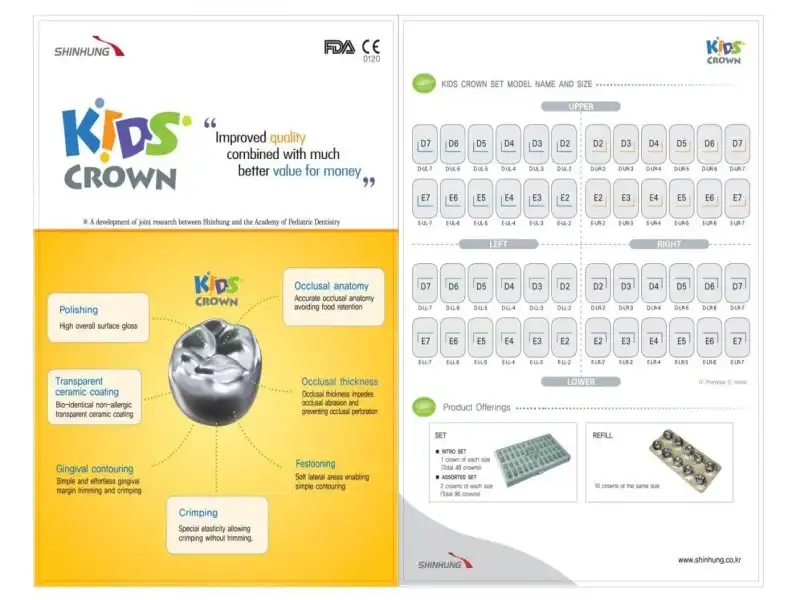 KİDS CROWN PASLANMAZ ÇELİK KRON REFİL