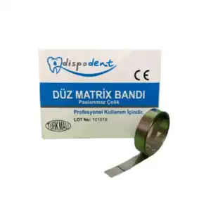 DİSPODENT DÜZ MATRİS BANDI (*1 METRE)