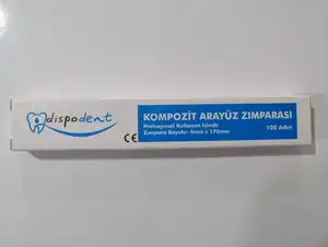 DİSPODENT ARAYÜZ ZIMPARASI (*100 ADET)