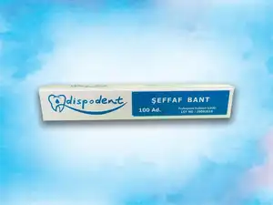 DİSPODENT SELÜLOİD / ŞEFFAF BAND (*100 ADET)