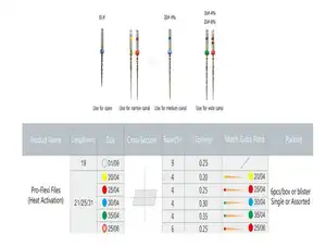 DENCO PRO-FLEXI FILES (GOLD - 0.04 AÇILI ENDO MOTOR İÇİN 6 LI EĞE)