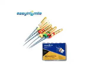 EASY IN SMILE ROTARY FİLES X3-BLUE NITI EĞELER 25MM (6 LI BLISTER)