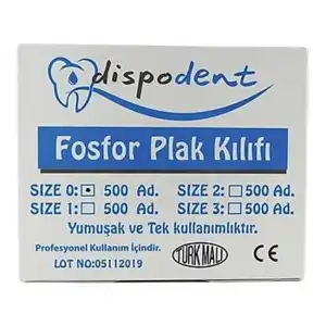 DİSPODENT FOSFOR PLAK KILIFI (*500 ADET)