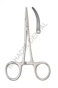 JENSEN PORTEGÜ - MİKRO HEMOSTAT EĞRİ 125 MM