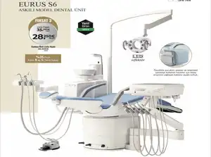 BELMONT EURUS S6 ASKILI DENTAL UNIT (* + HEDİYE EKİPMANLAR!)