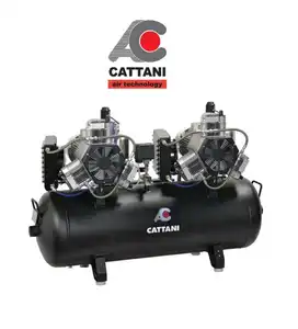 CATTANI AC600 KURUTUCULU KOMPRESÖR 2 KAFALI 6 SİLİNDİRLİ