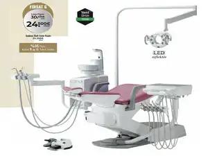 BELMONT EURUS S8 ASKILI DENTAL UNIT (* + HEDİYE EKİPMANLAR!)